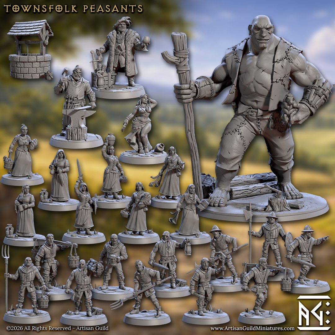 Villagers & Townsfolk Vol.1
