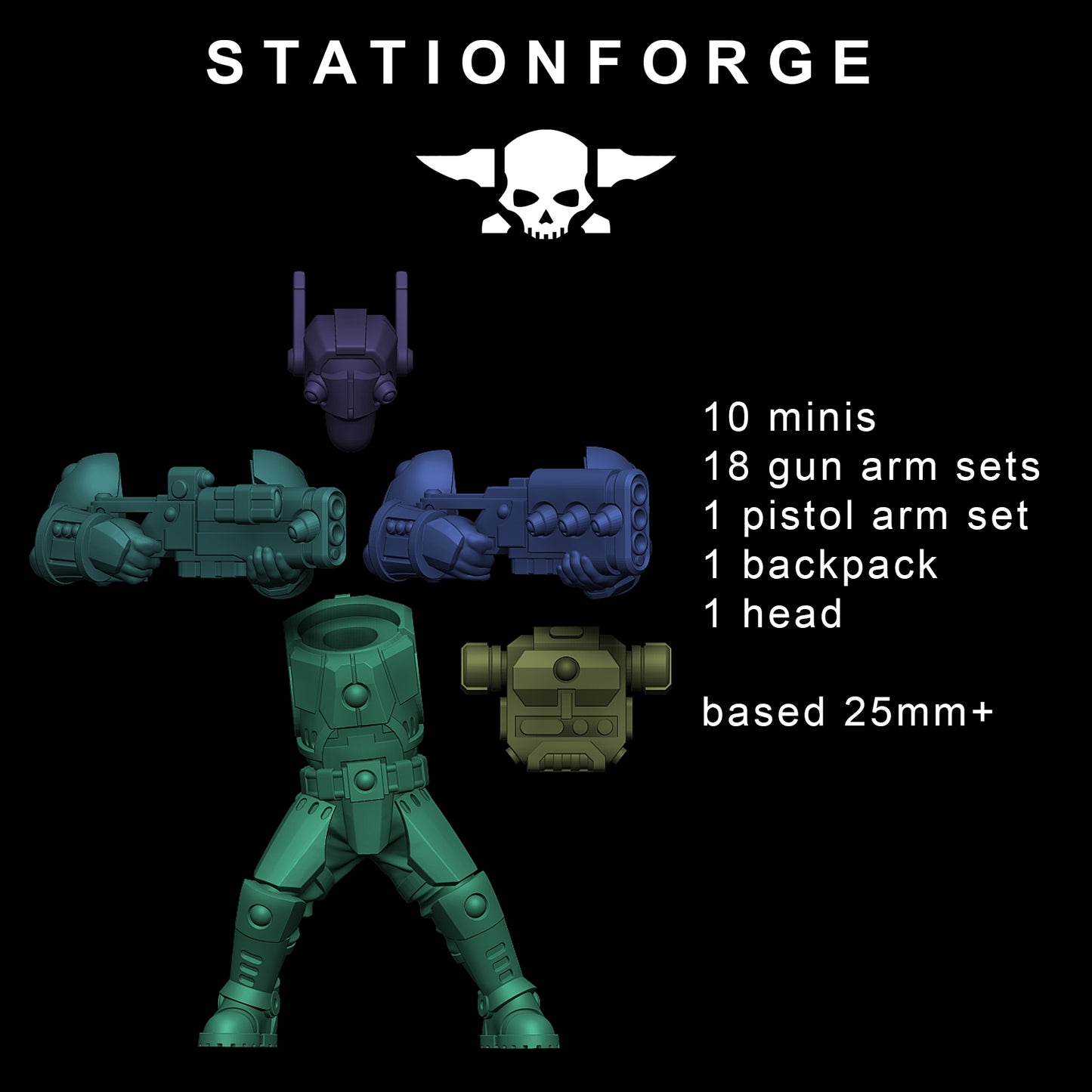 Tarion Clone Infantry 10 Units 25mm Base
