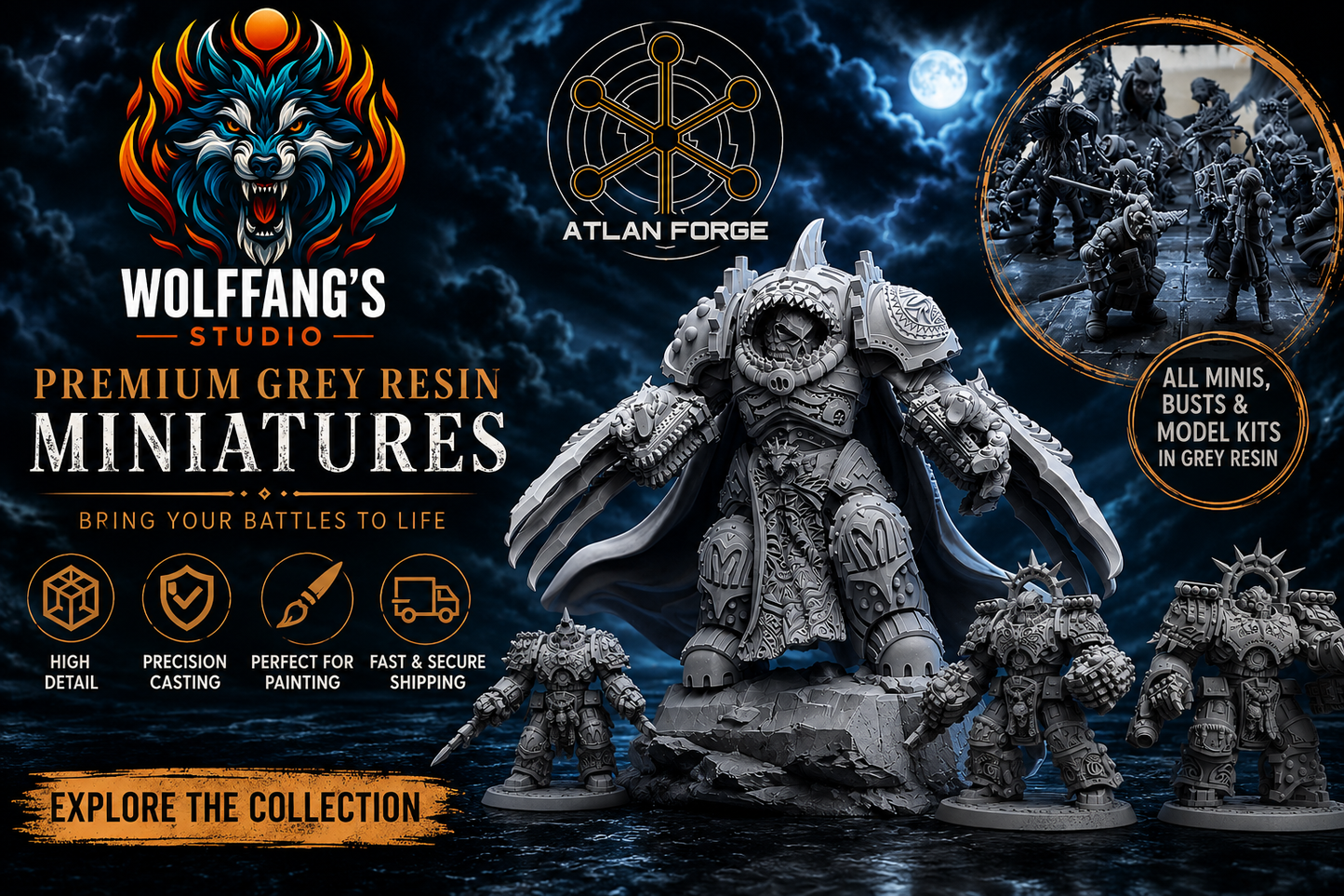 Daggers Oni | Age of the Oni | Cast n Play 25mm Base