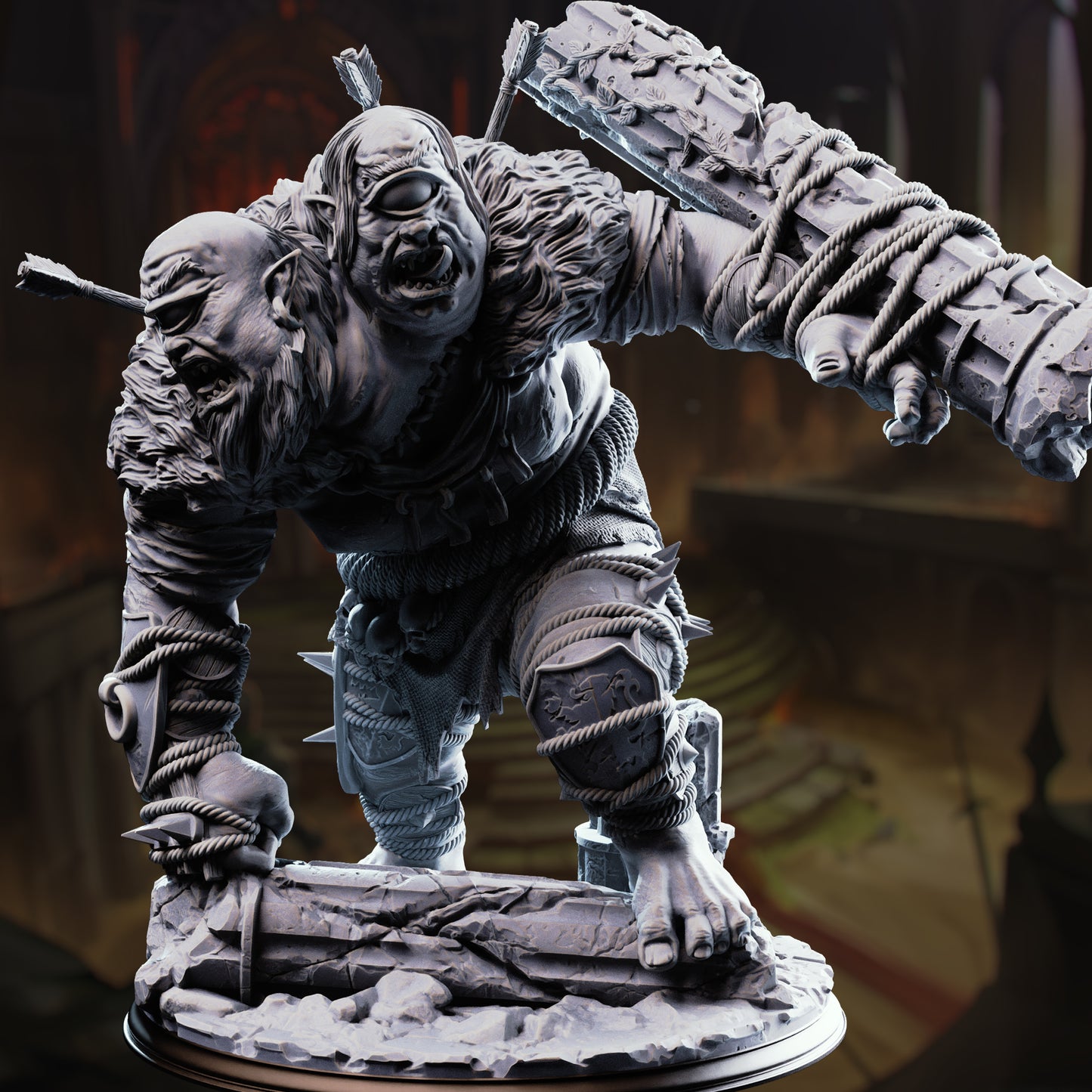 Ettin Brute - Flim & Krim 50mm Base