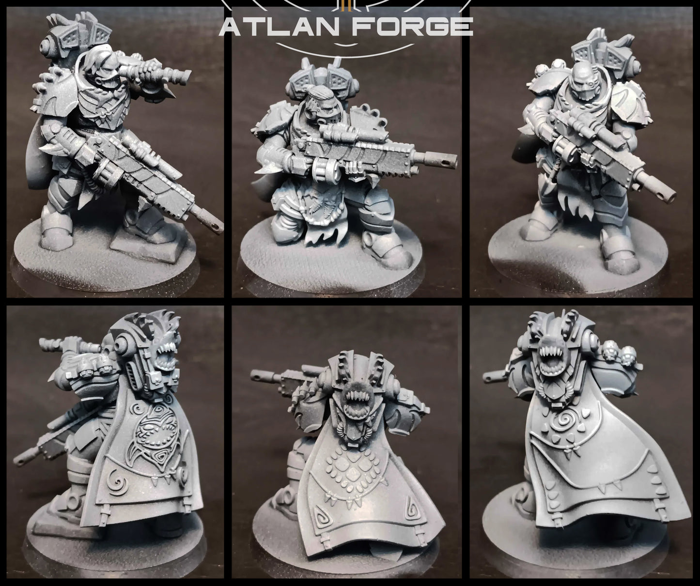 Wai Toa Tide Shades 3 army 40mm Base
