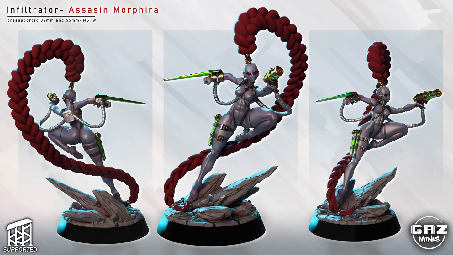 Infiltrator Assassin Morphira 32mm and 55mm
