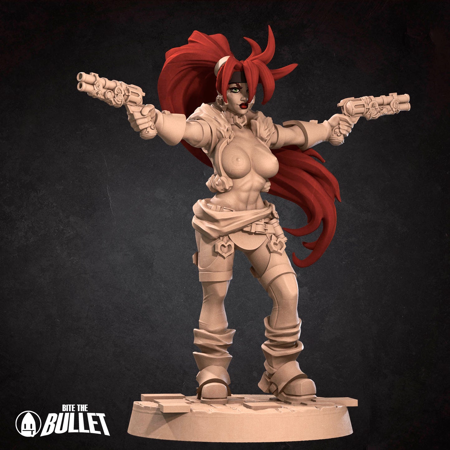 Outlaw Mercenary 32mm Base