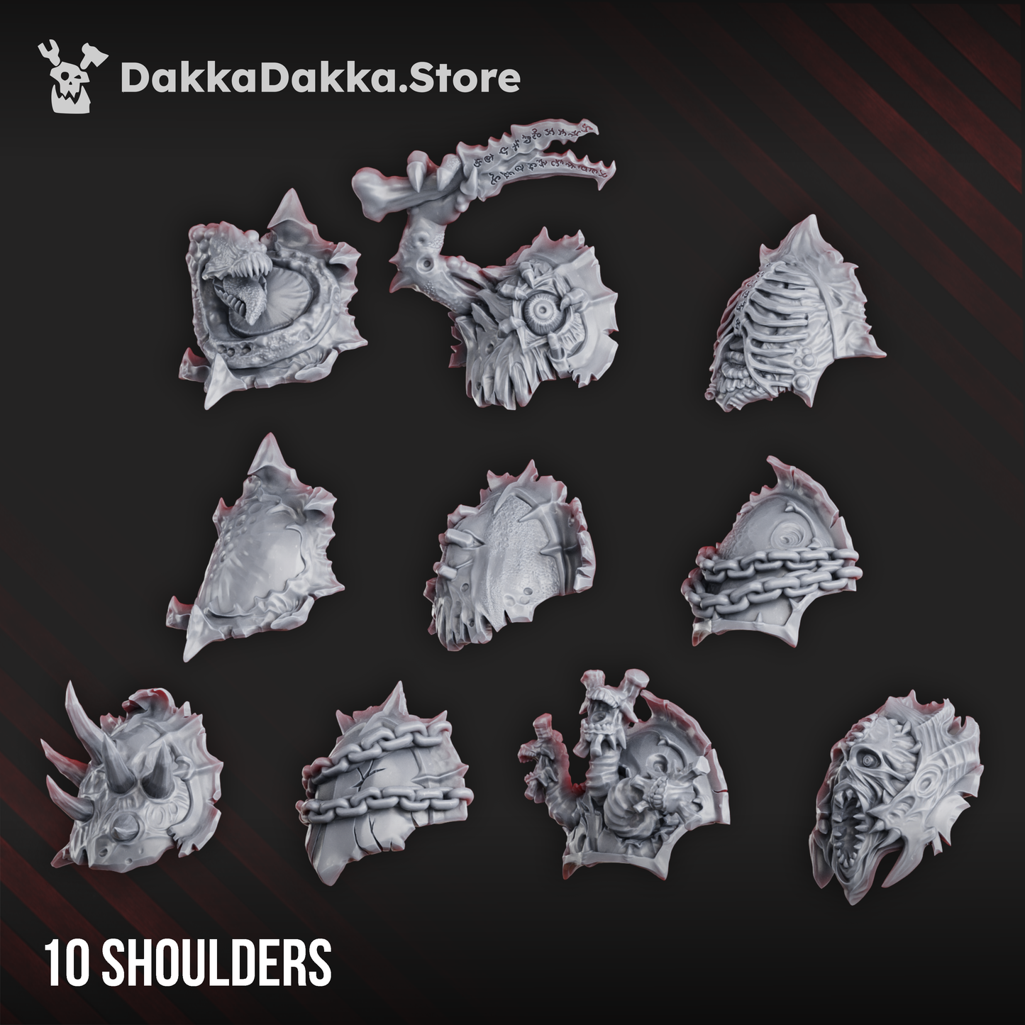 Pandemonium №2 Shoulder Pads Set x10