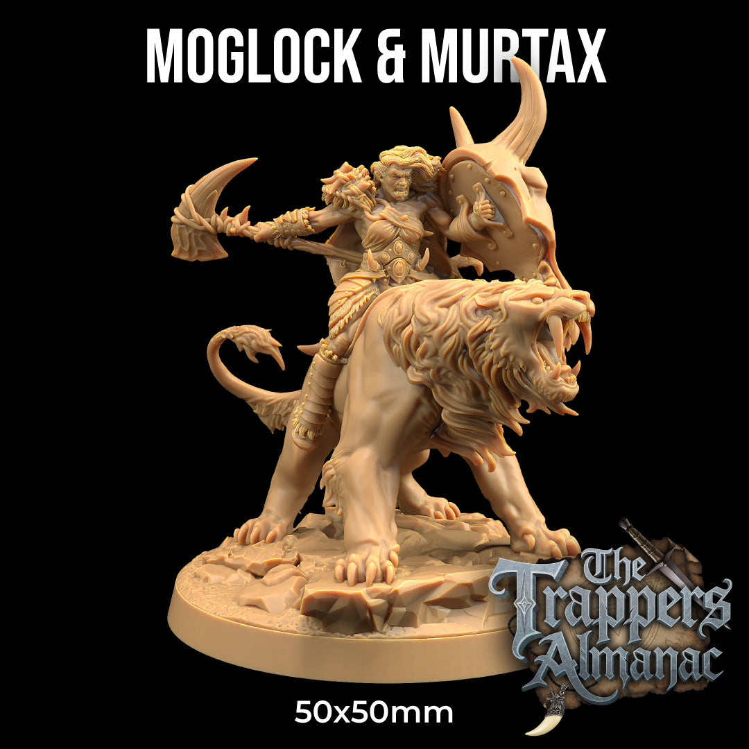 Moglock & Murtax | The Trappers Almanac BASE SIZE 50mm