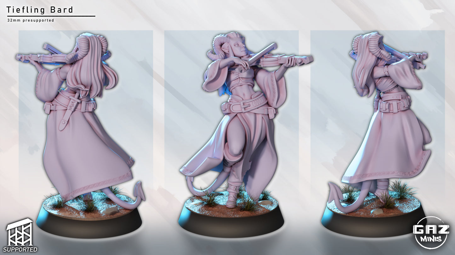 Tiefling bard 32mm