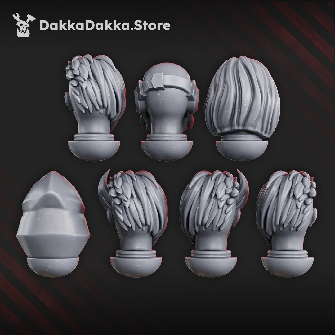 Unholy BFG Heads Set x7