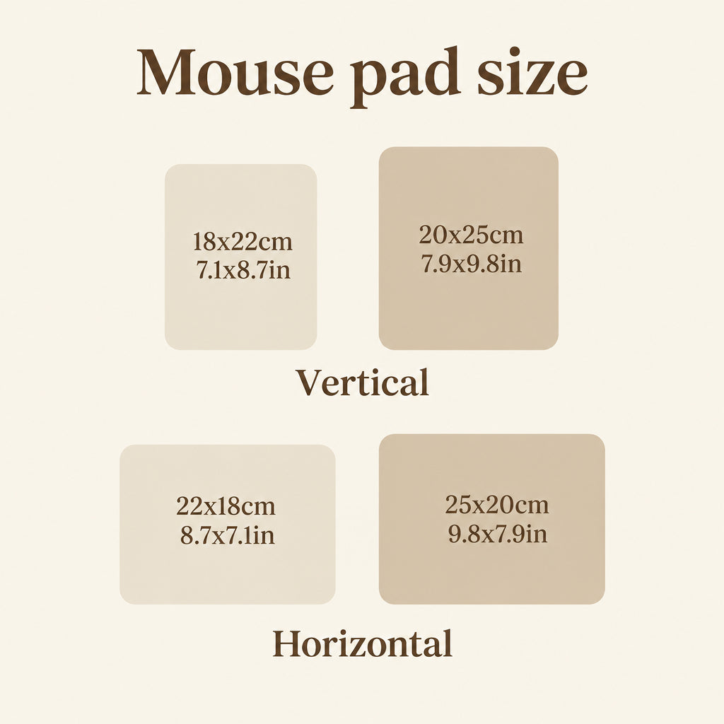 Personalized Mouse Pad - Custom Photo & Business Logo Mousepad - Corporate & Office Gifts