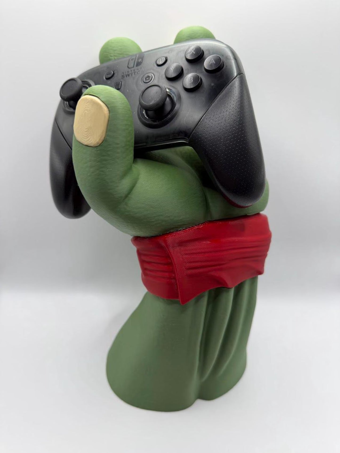 3D Printed Sewer Turtle Gaming Display Stand | Controller Holder | Headset Stand | Gamer Desk Setup Decor