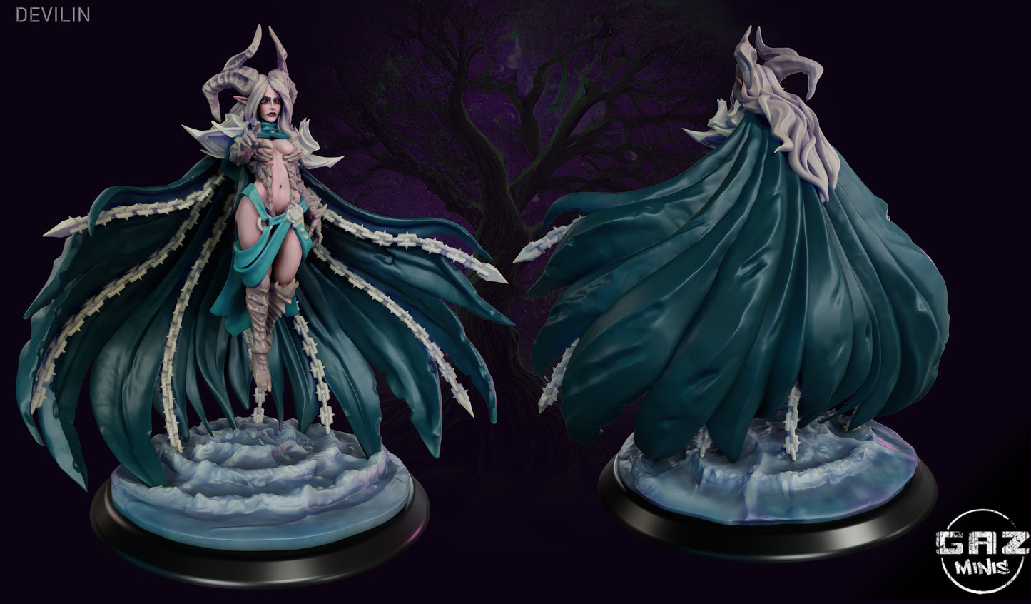 Devilin Witch Queen 32mm and 75mm