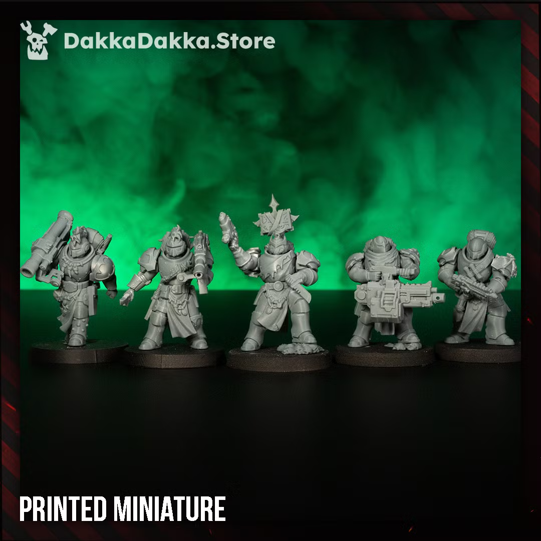The Great Vortex Knights 5Units (build kit) (No Base)