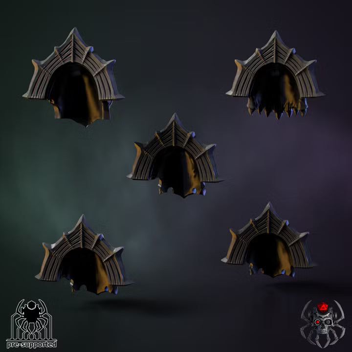 Pumpkin-Marine Shoulder Bits Set#2