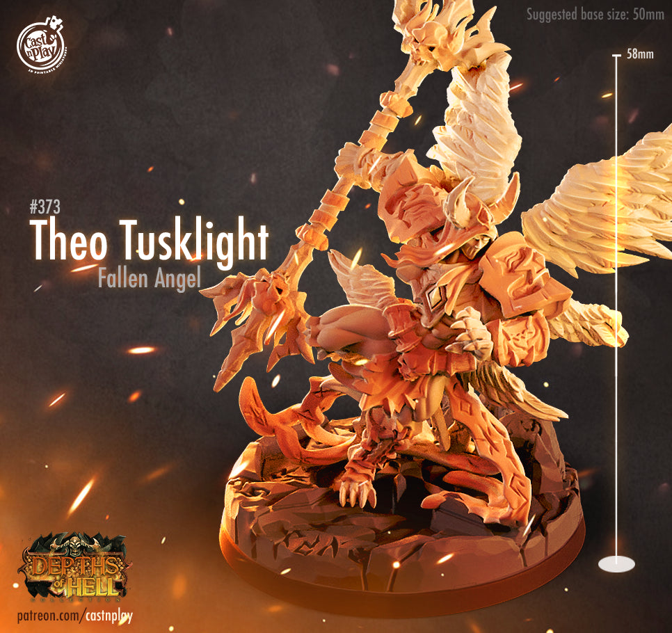 Theo Tusklight Miniature by CastnPlay