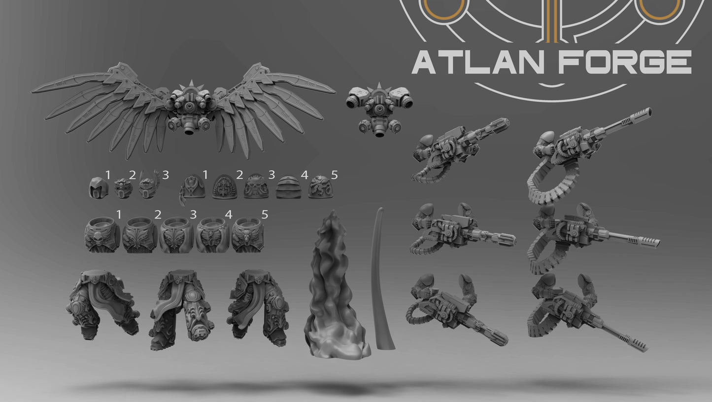 Angelic Flying Artillerymen