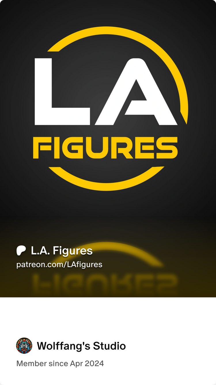 LA Figures 3D Prints
