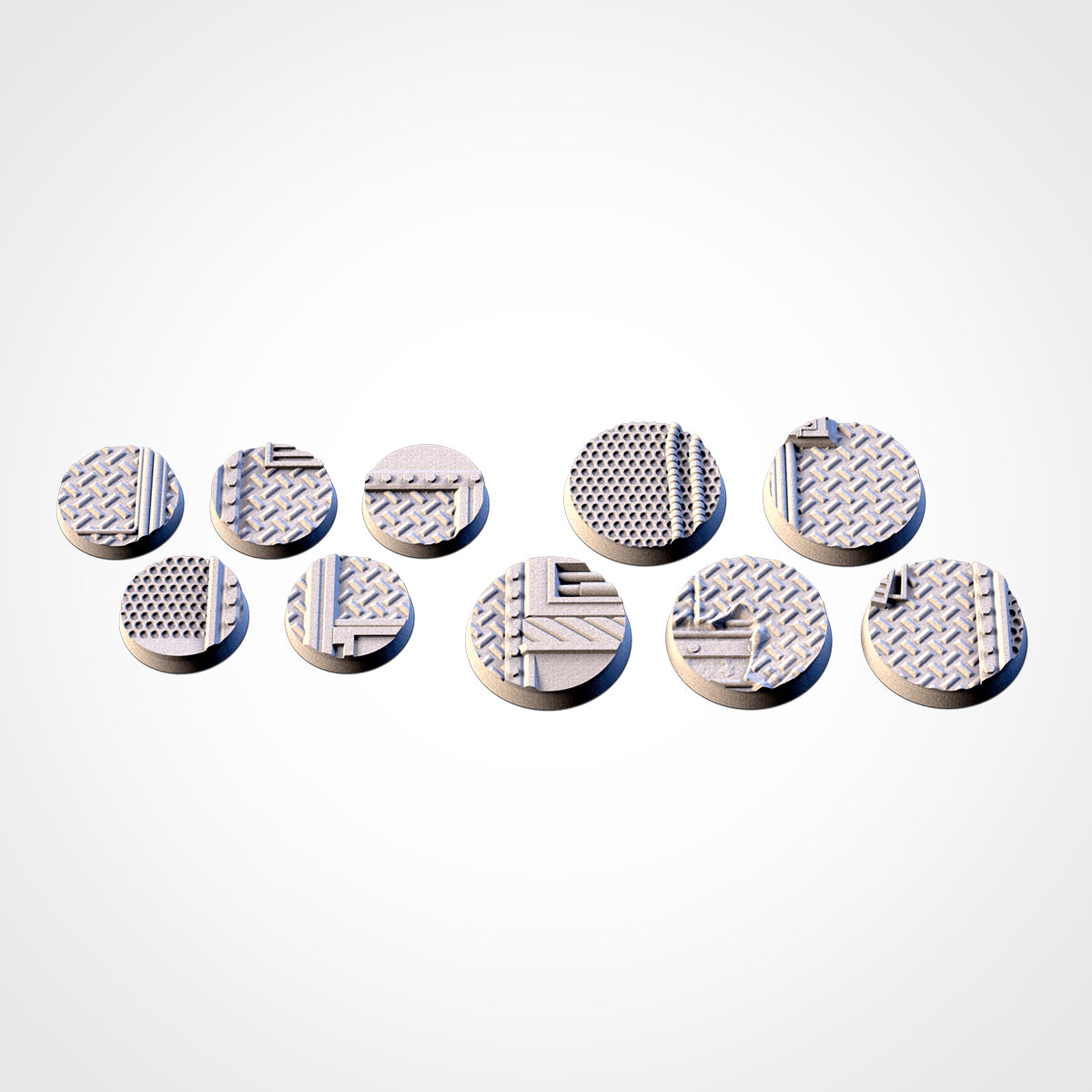 Factory Bases - Txarli Factory, 25mm, 28.5, 32, 40, 60, 80, 90, 100 round plus 60x35, 75x43, 90x52, 105x70, 120x92, 169x108mm oval (Copy)