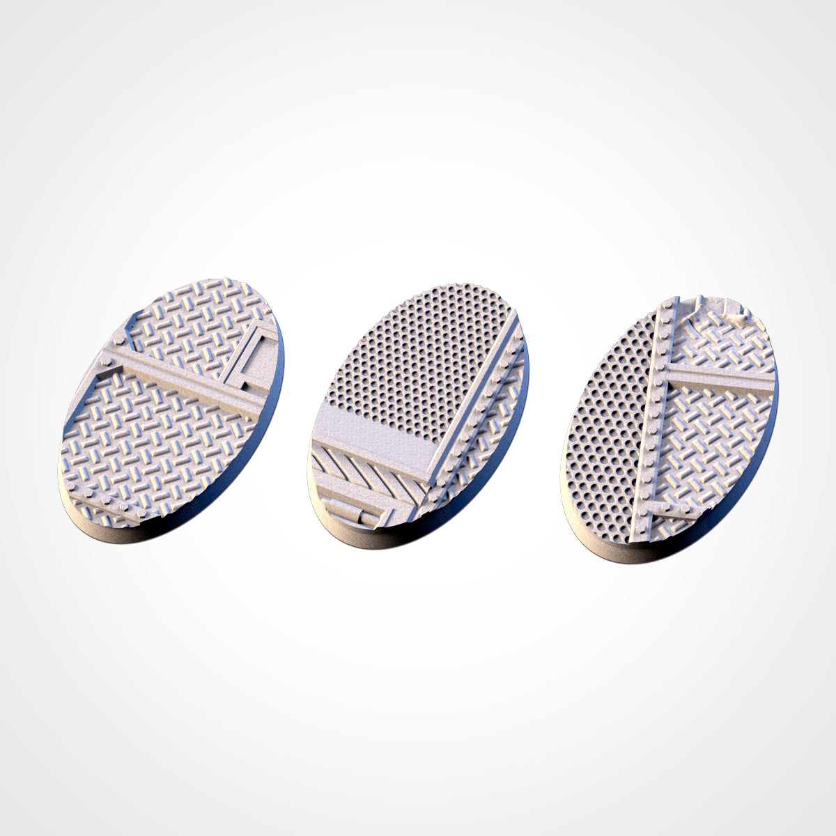 Factory Bases - Txarli Factory, 25mm, 28.5, 32, 40, 60, 80, 90, 100 round plus 60x35, 75x43, 90x52, 105x70, 120x92, 169x108mm oval (Copy)