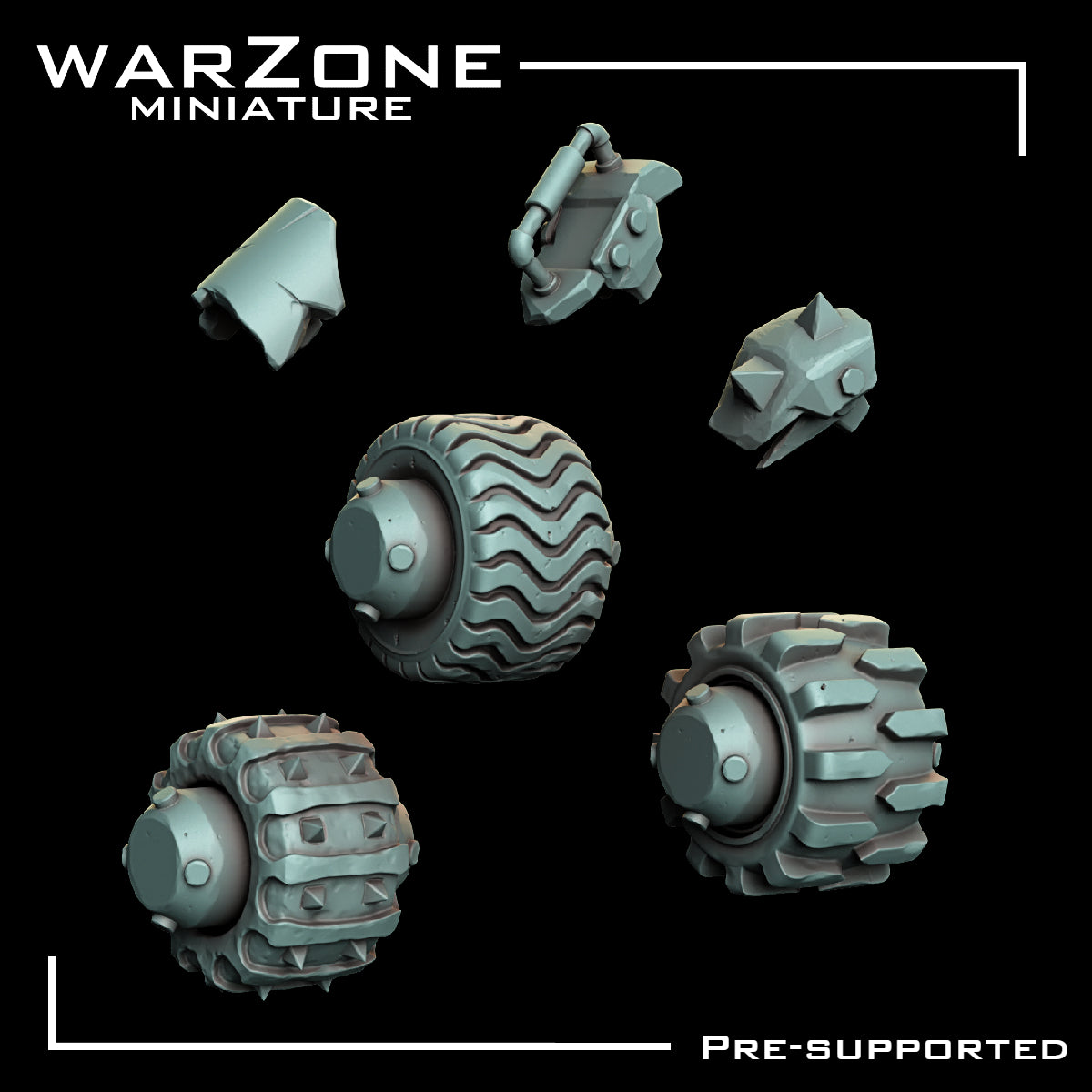 3 Orcs - Vehicle - Rustroller