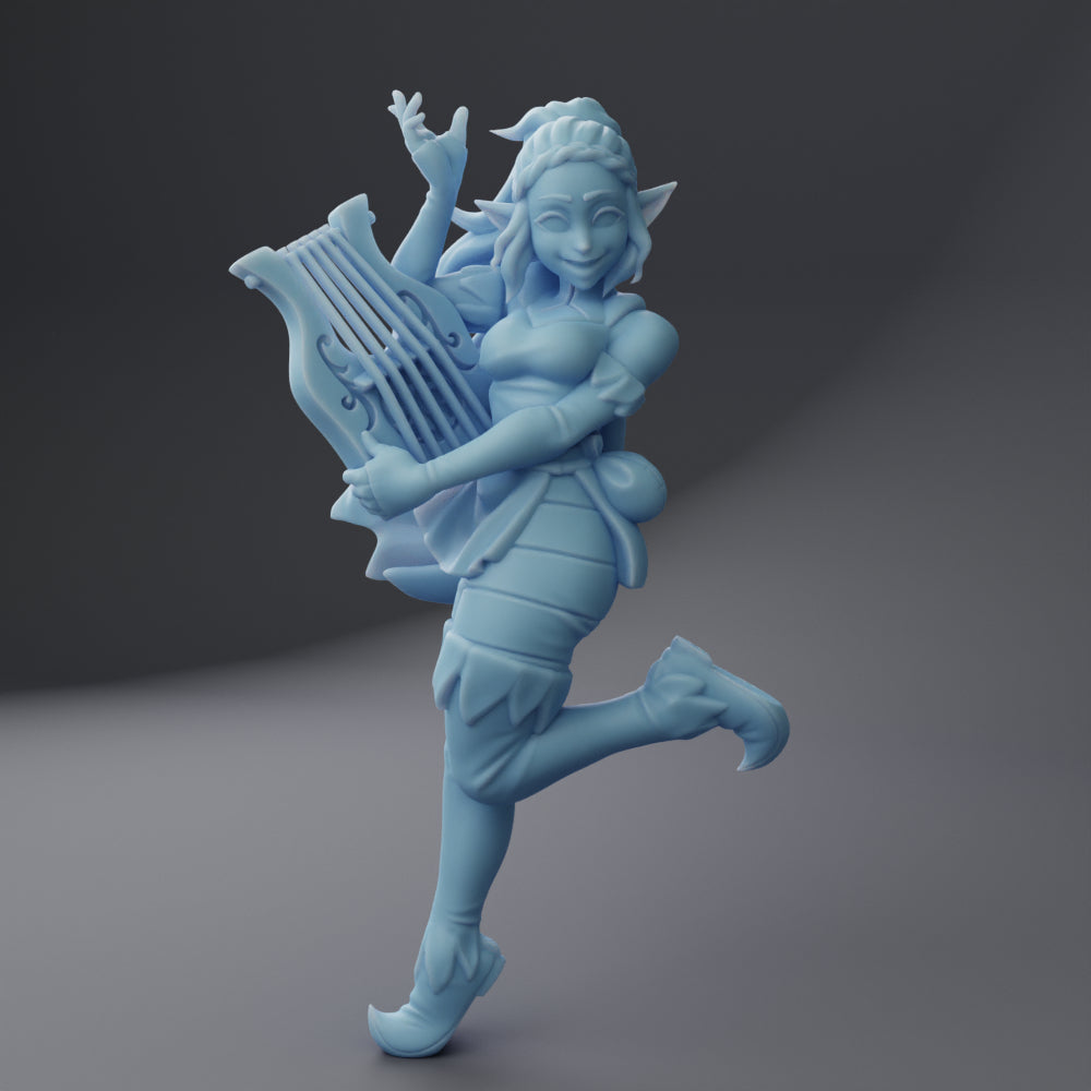 Giften the Bard | Bardic Beatdown: Battle of the Bands Bard ( Female Elf Bard with Lyre )