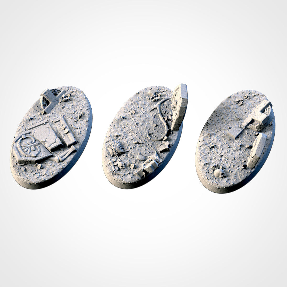 Graveyard Bases - Txarli Factory, 25mm, 28.5, 32, 40, 60, 80, 90, 100 round plus 60x35, 75x43, 90x52, 105x70, 120x92, 169x108mm oval (Copy) (Copy) (Copy) (Copy) (Copy) (Copy)