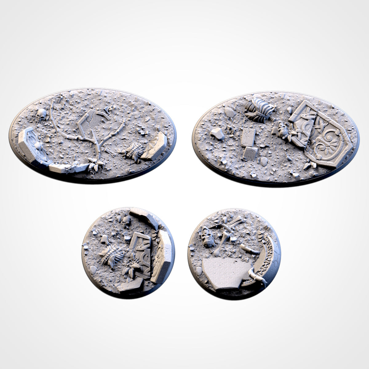Graveyard Bases - Txarli Factory, 25mm, 28.5, 32, 40, 60, 80, 90, 100 round plus 60x35, 75x43, 90x52, 105x70, 120x92, 169x108mm oval (Copy) (Copy) (Copy) (Copy) (Copy) (Copy)