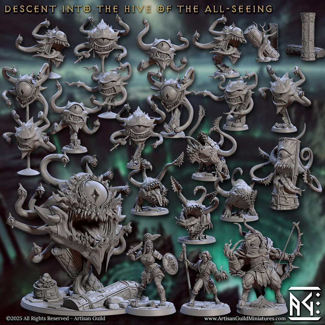 Descent into the Hive of the All-Seeing