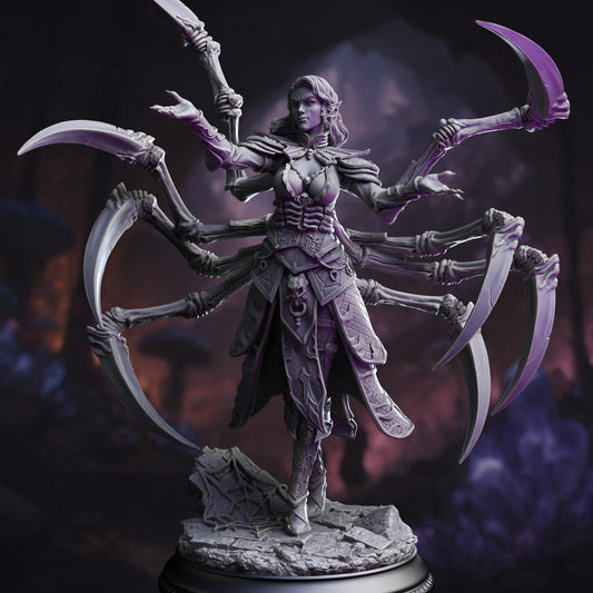 Ascended Spider Sorceress - Dirthana of the Void's Embrace