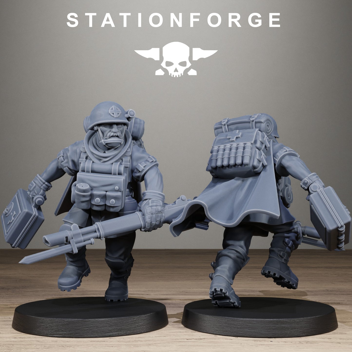Freeguard Siege Infantry Kit 25mm Base