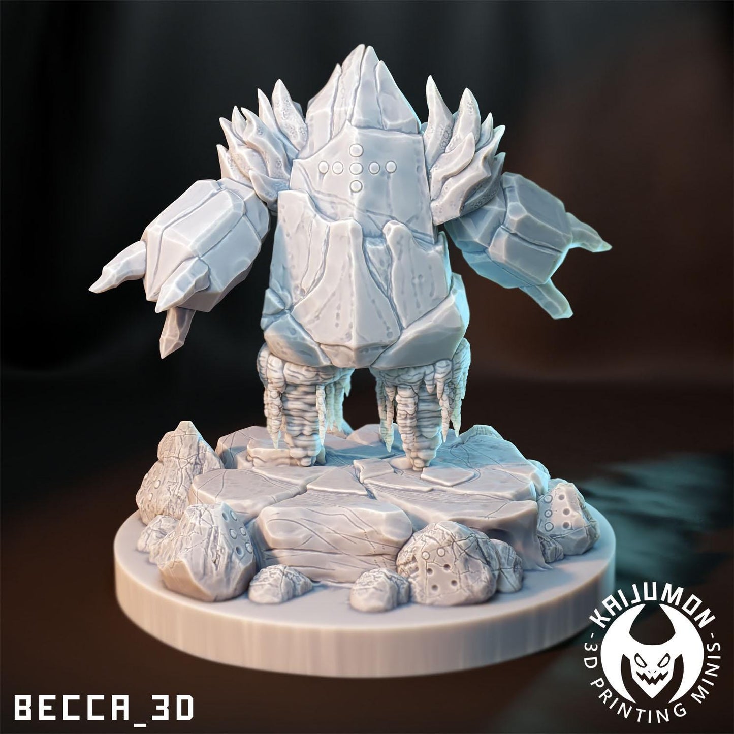 Kaijumon Ice Golem