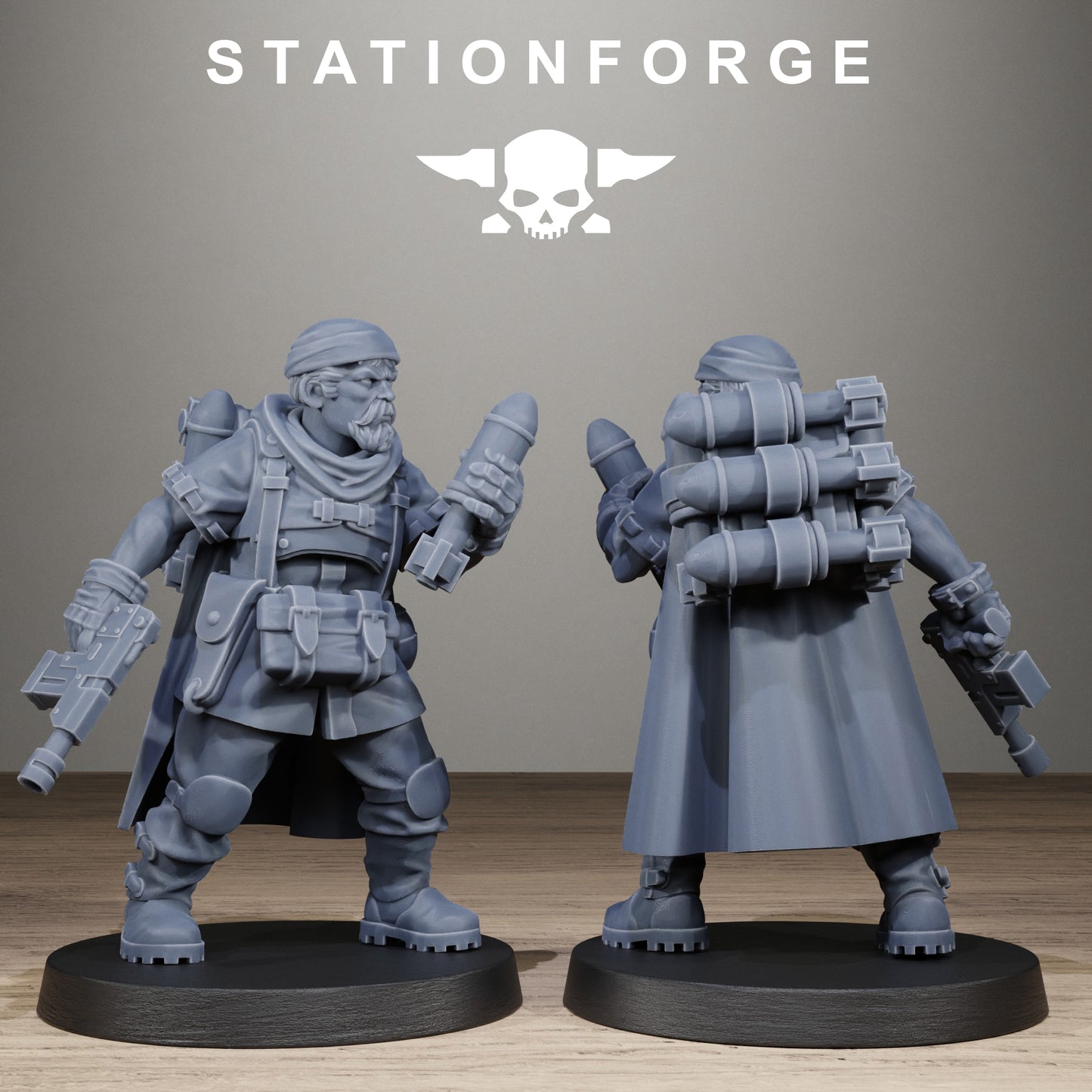 Freeguard Siege Infantry Kit 25mm Base
