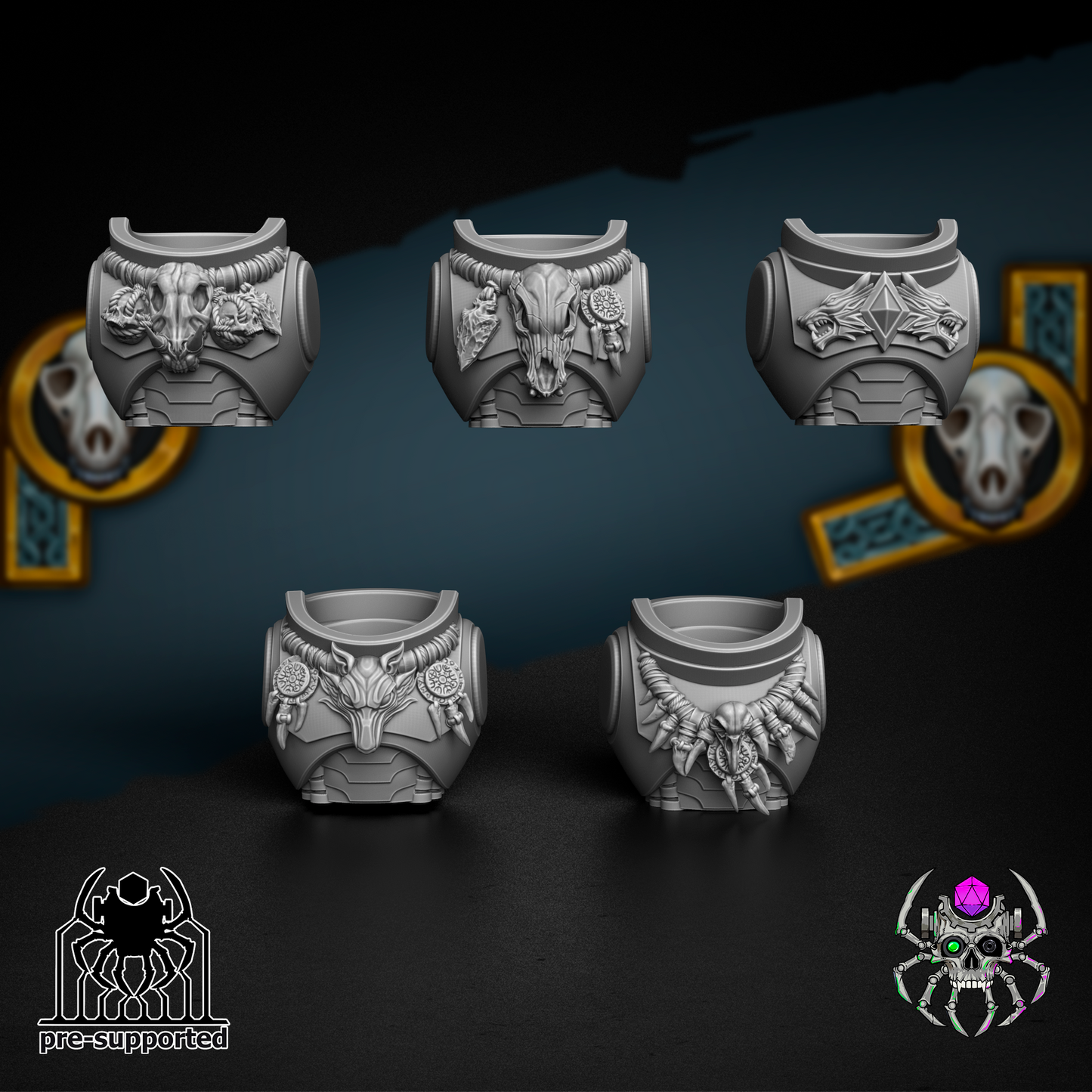Chests Bits Set of 5 - Sons of the Storm