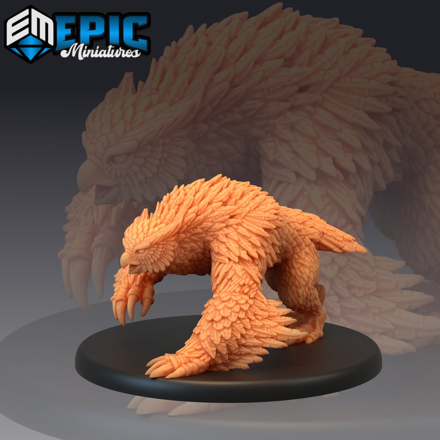 Owlbear Set / Forest Beast / Owl Bear Hybrid Collection 28mm