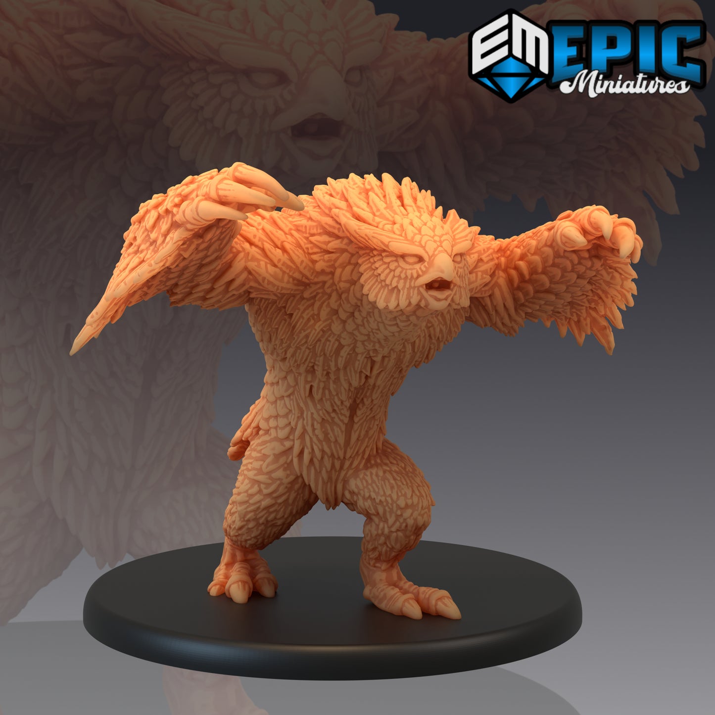 Owlbear Set / Forest Beast / Owl Bear Hybrid Collection 28mm