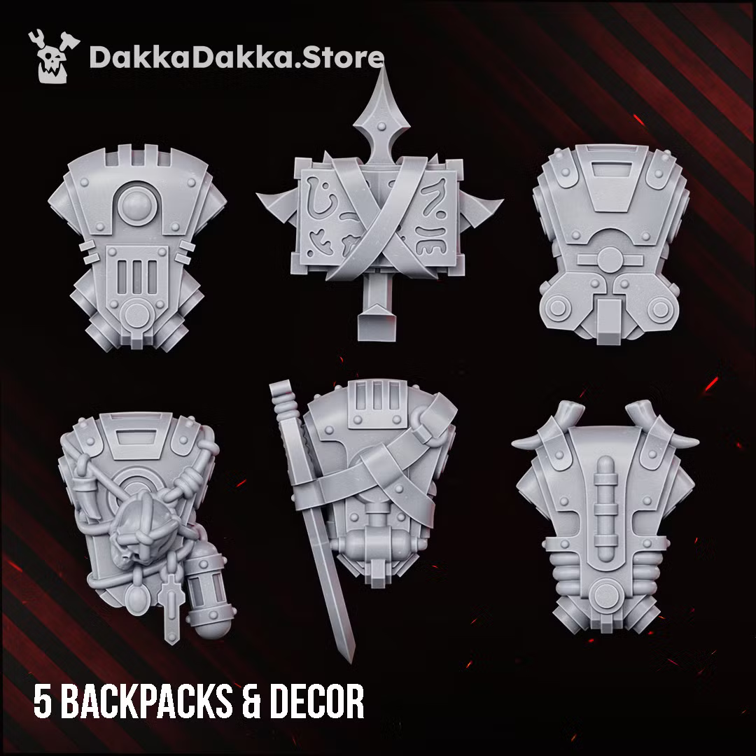 The Great Vortex Knights 5Units  (build kit) (No Base)