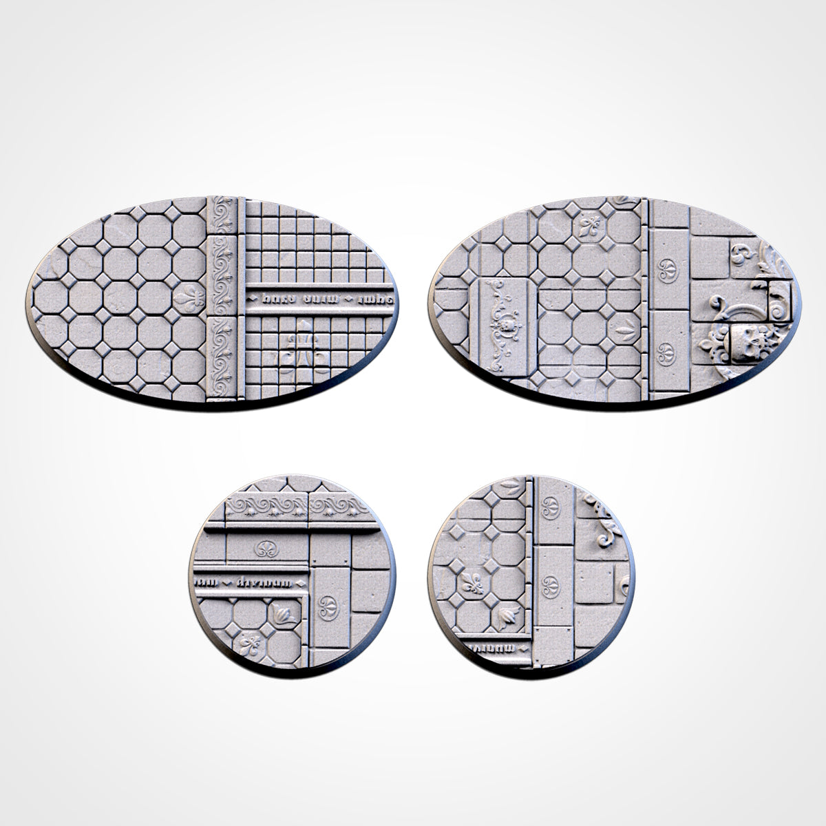 Royal Palace Bases - Txarli Factory, 25mm, 28.5, 32, 40, 60, 80, 90, 100 round plus 60x35, 75x43, 90x52, 105x70, 120x92, 169x108mm oval (Copy) (Copy) (Copy) (Copy) (Copy)