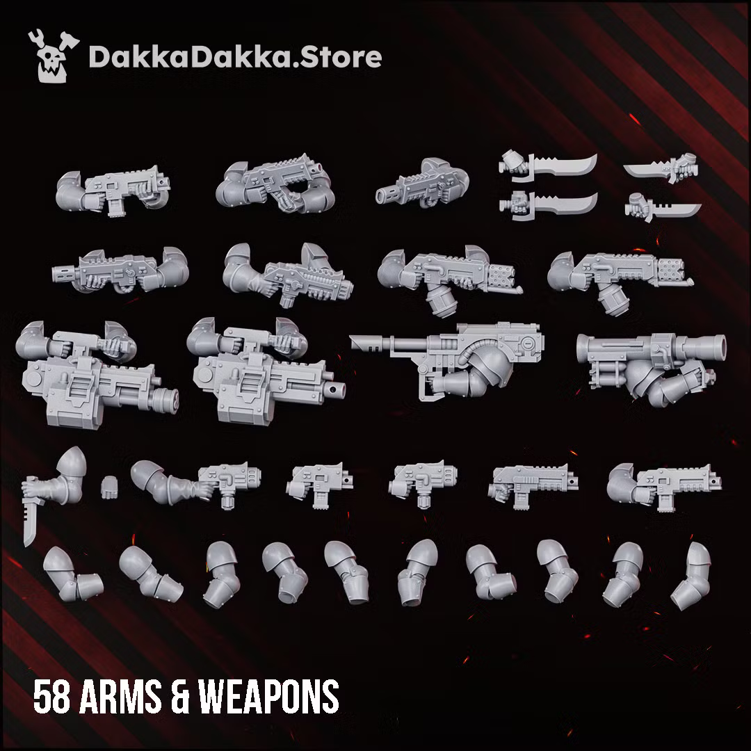 The Great Vortex Knights 5Units  (build kit) (No Base)