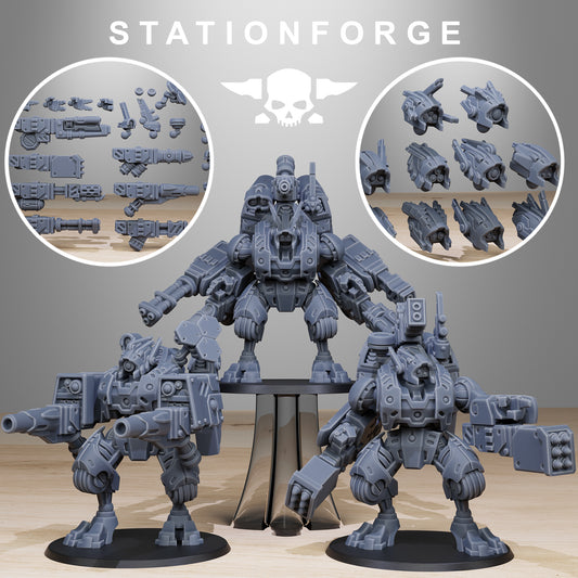Tarion Strike Mechs Mk1 Builder Kit (3 Units)