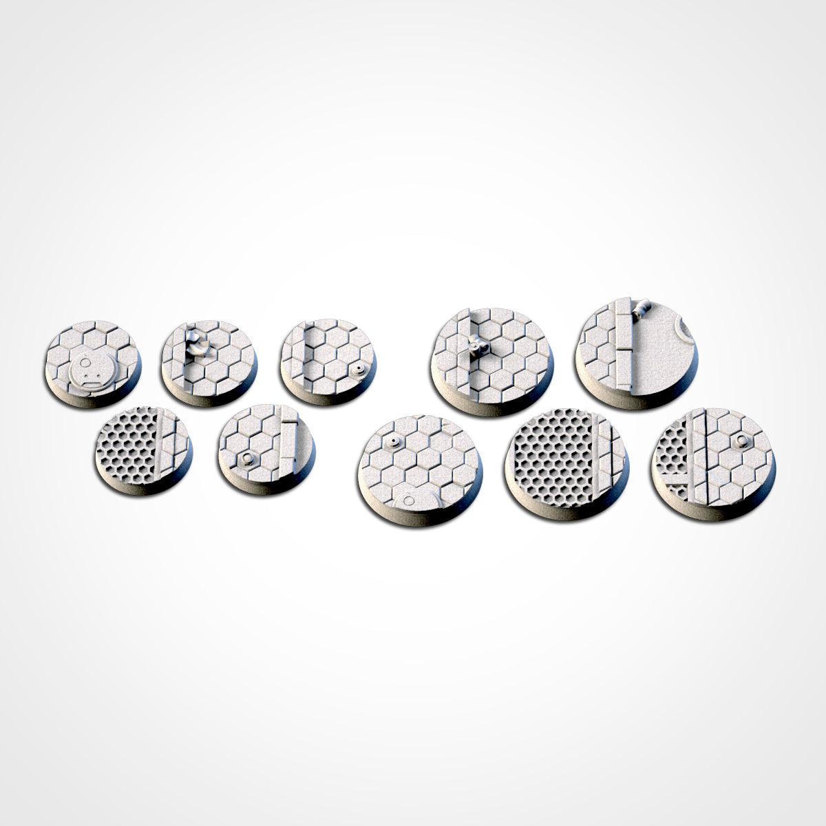 City Scifi Bases - Txarli Factory, 25mm, 28.5, 32, 40, 60, 80, 90, 100 round plus 60x35, 75x43, 90x52, 105x70, 120x92, 169x108mm oval (Copy) (Copy) (Copy)