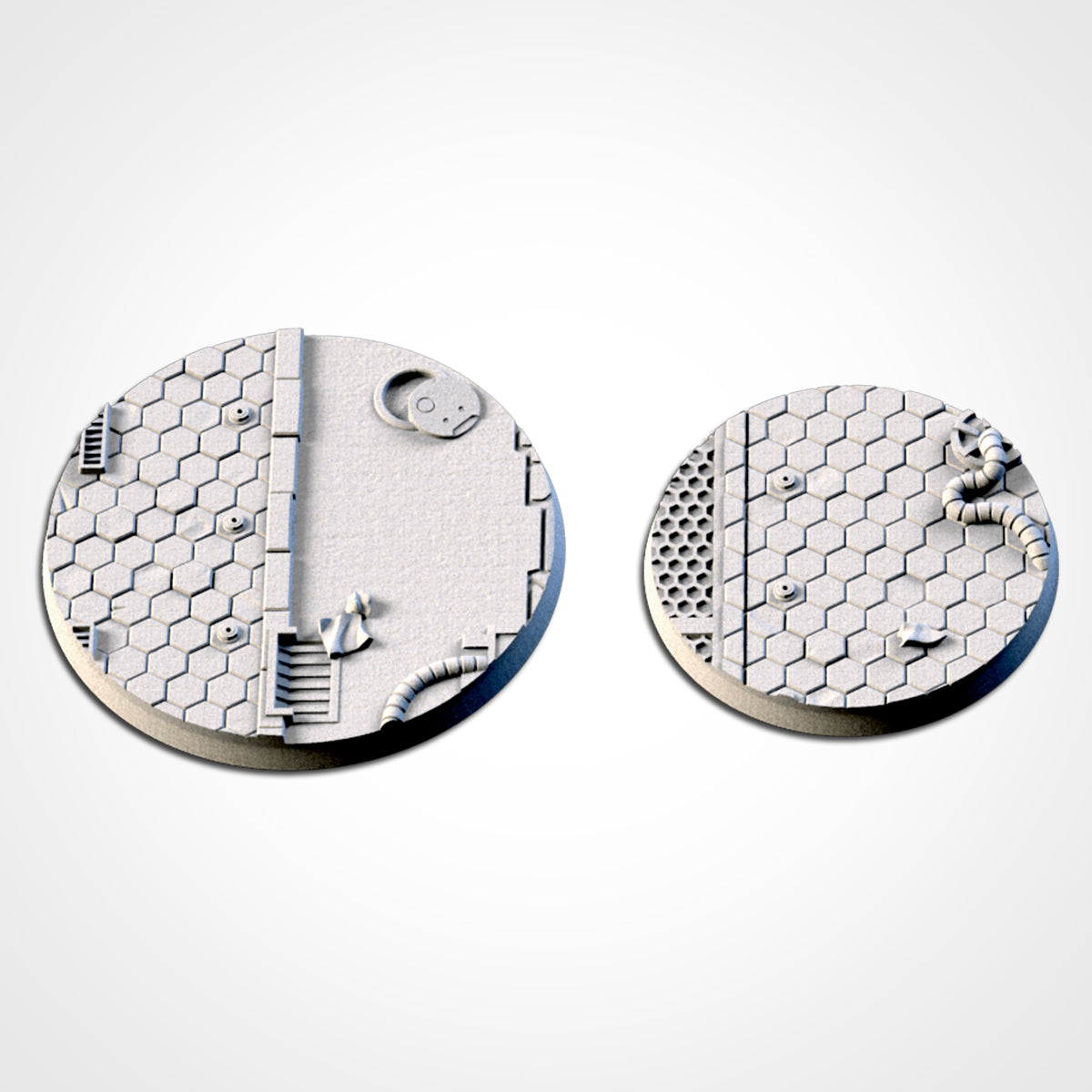 City Scifi Bases - Txarli Factory, 25mm, 28.5, 32, 40, 60, 80, 90, 100 round plus 60x35, 75x43, 90x52, 105x70, 120x92, 169x108mm oval (Copy) (Copy) (Copy)