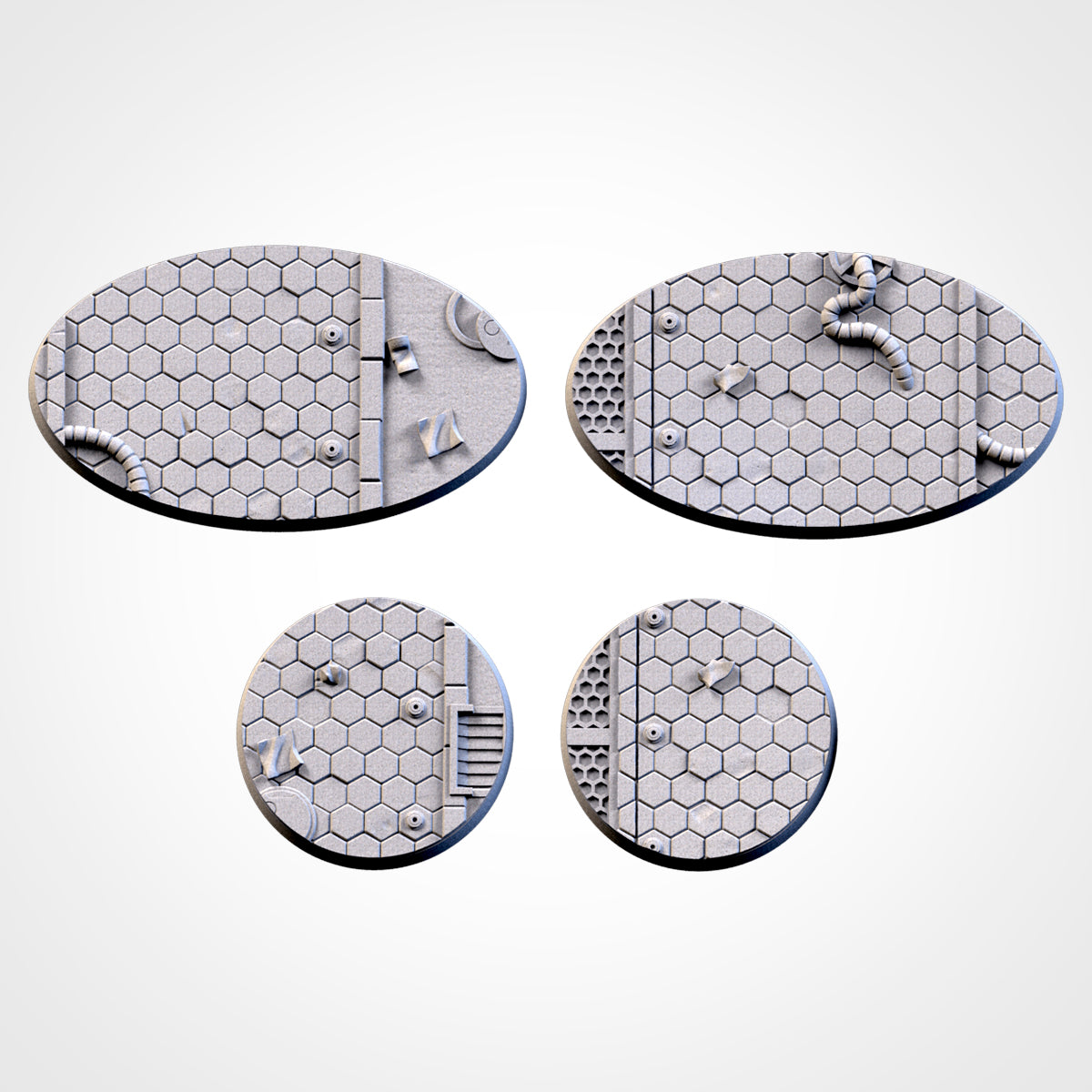 City Scifi Bases - Txarli Factory, 25mm, 28.5, 32, 40, 60, 80, 90, 100 round plus 60x35, 75x43, 90x52, 105x70, 120x92, 169x108mm oval (Copy) (Copy) (Copy)