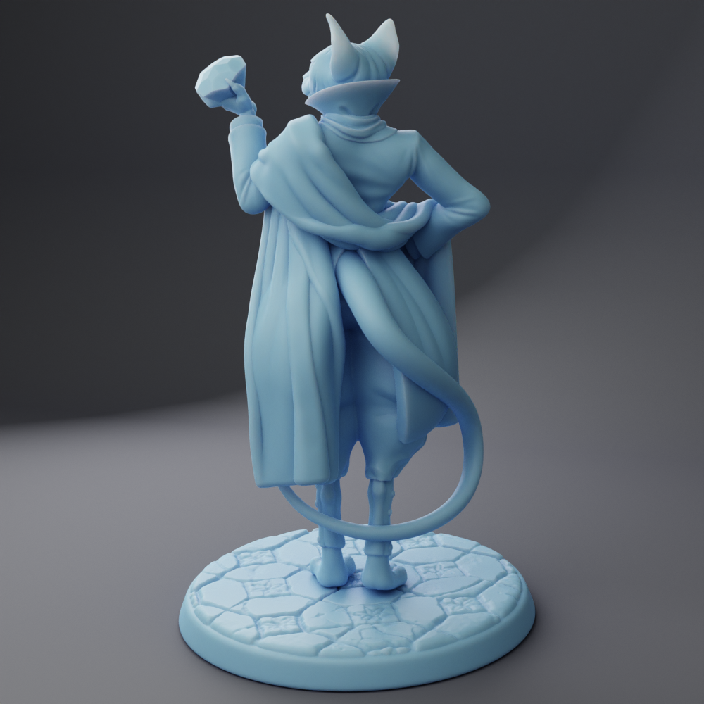 Mortimier the Sphynx ( Sphynx Tabaxi Noble / Katari Warlock / Cat Feline NPC )