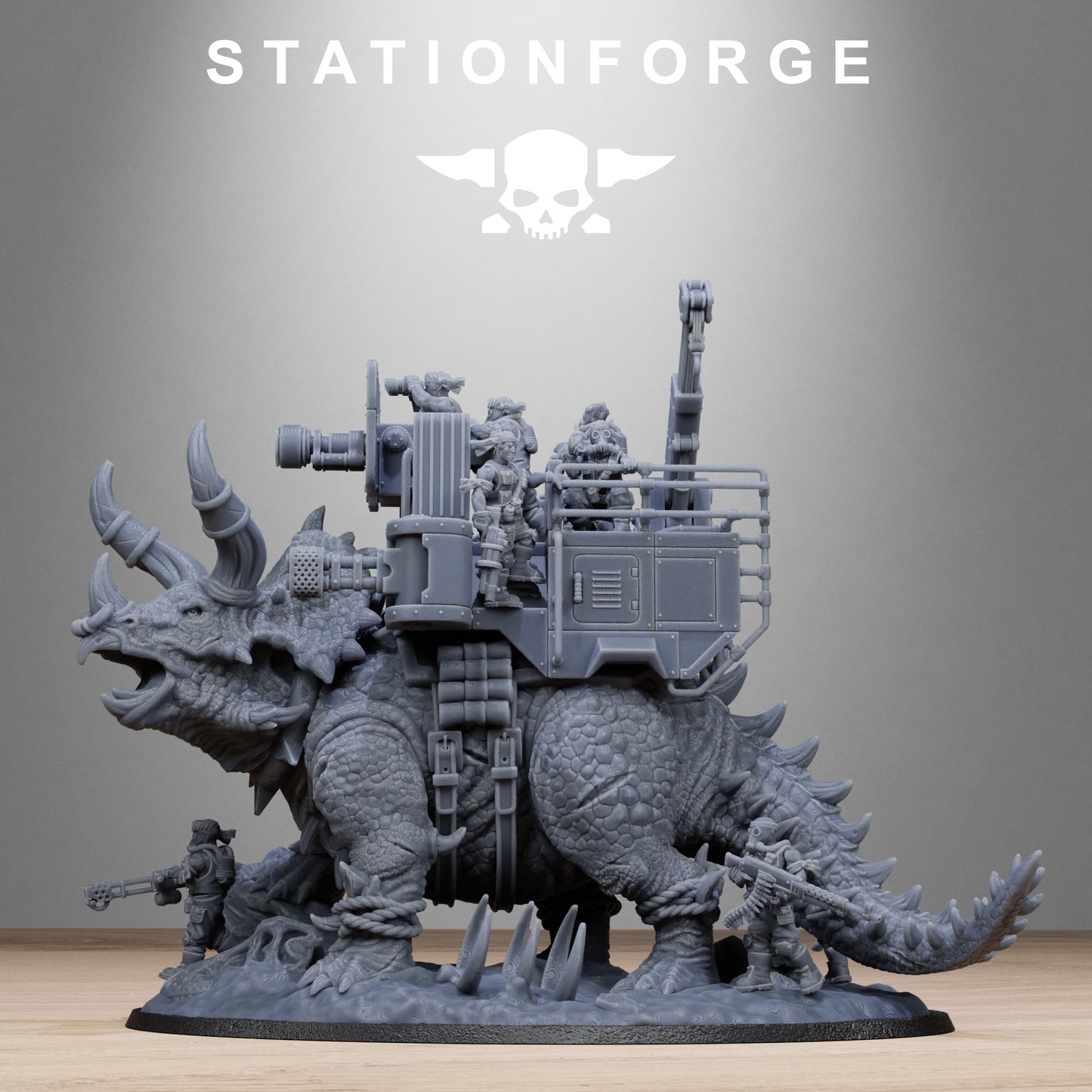 GrimGuard Jungle Fighters Triceratank Set