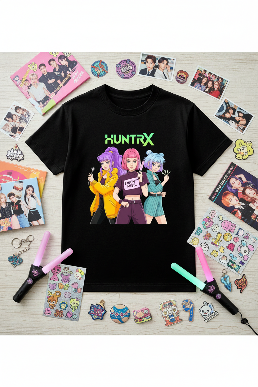 Adult Custom K-Pop Demon Hunter T-Shirts #1