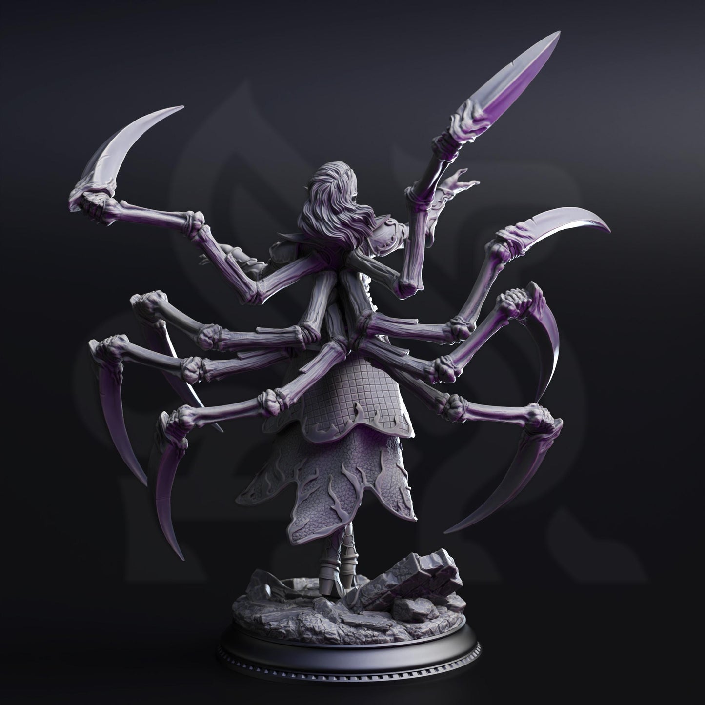 Ascended Spider Sorceress - Dirthana of the Void's Embrace