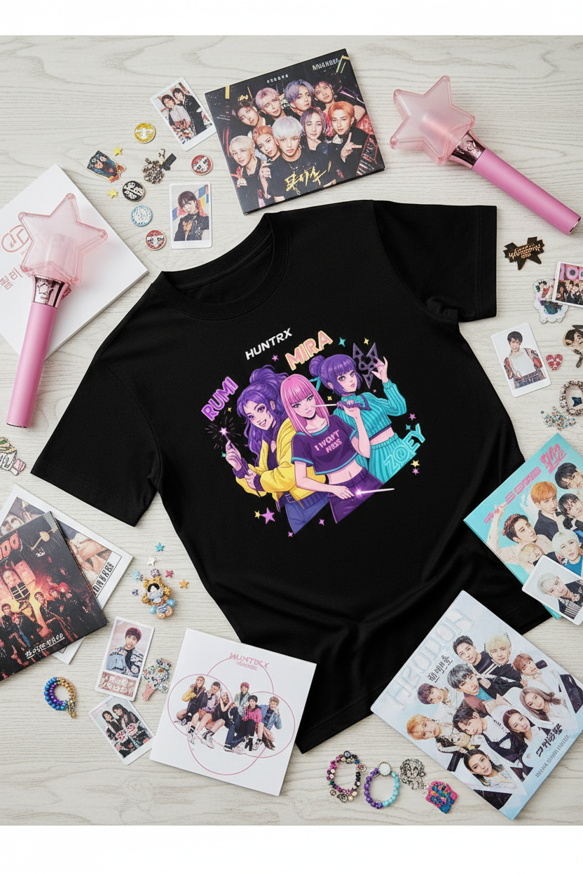 Adult Custom K-Pop Demon Hunter T-Shirts #1