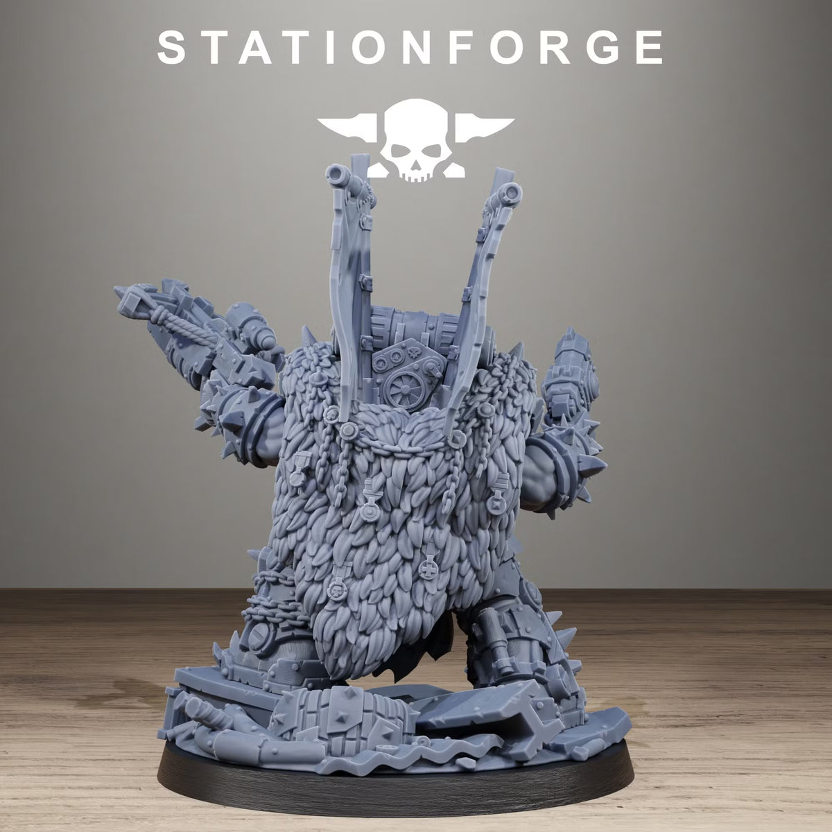 Orkaz Brutal Boss (60mm Topper No Base)