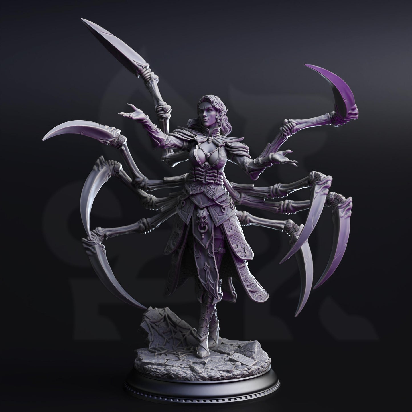 Ascended Spider Sorceress - Dirthana of the Void's Embrace