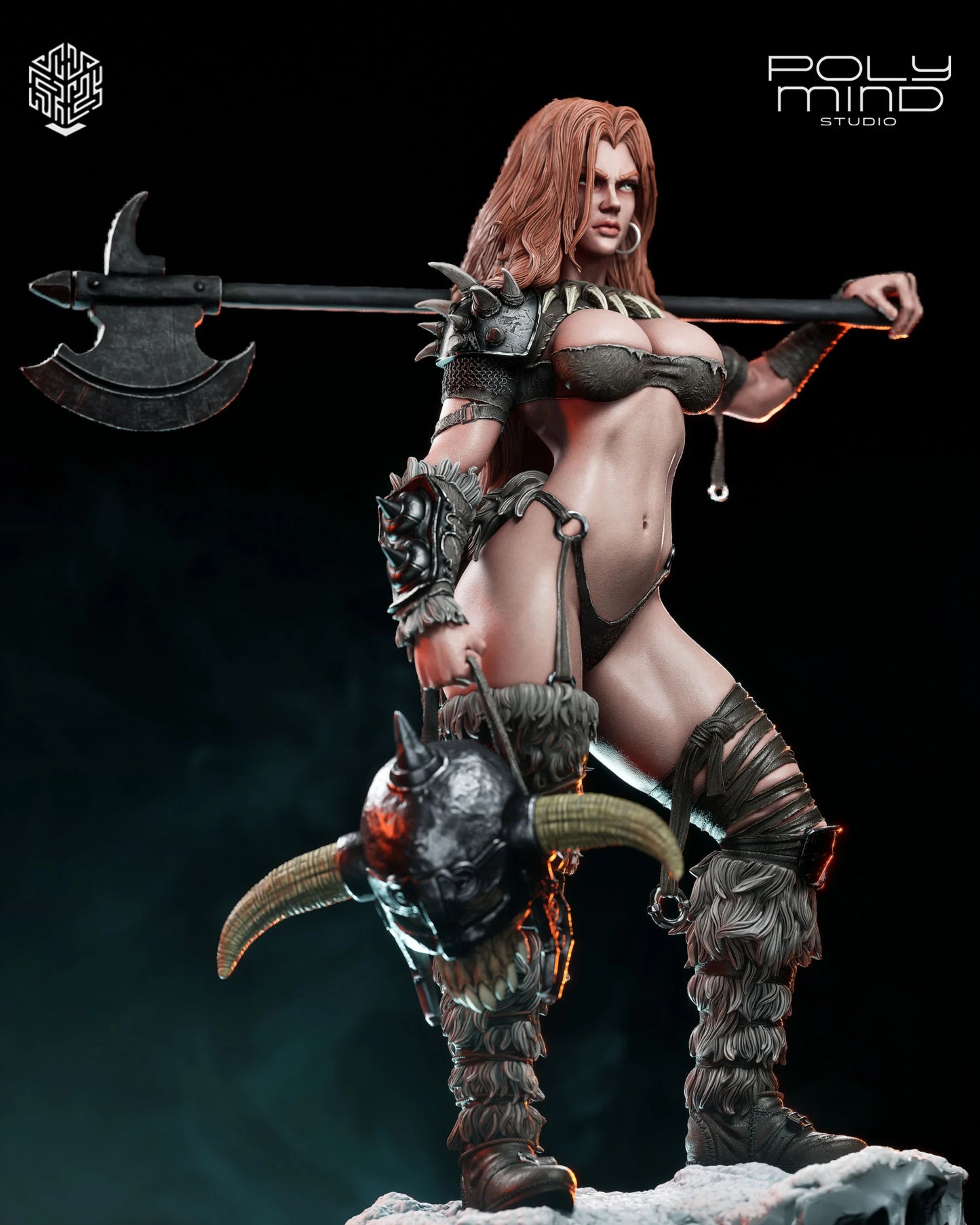 Thryra the Relentless 1/6 statue Unpainted