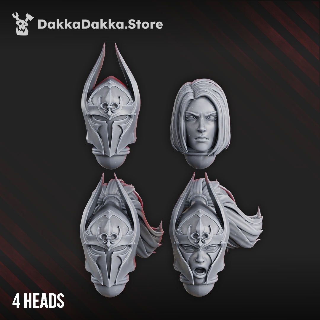 Nova Star Heads Set x4