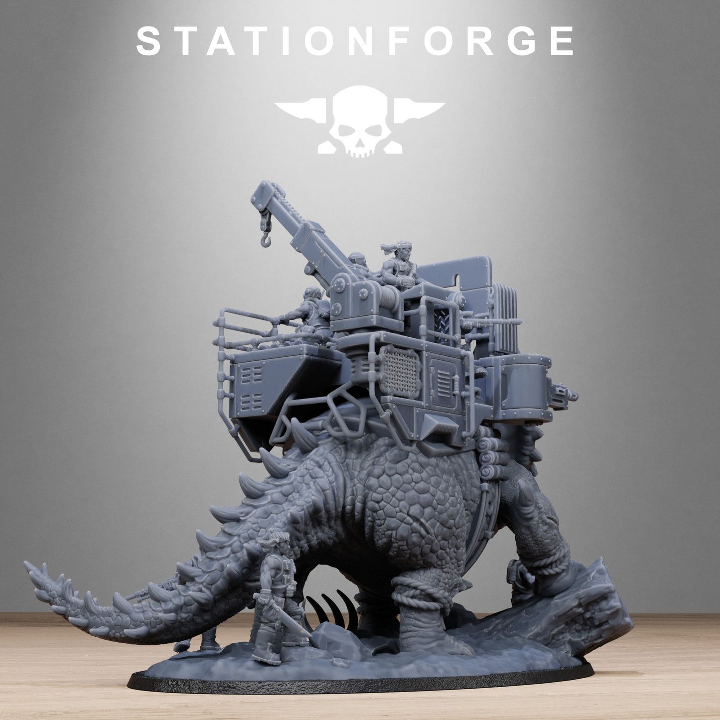 GrimGuard Jungle Fighters Triceratank Set